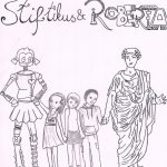 Stiftikus und Roberta mit Kindern