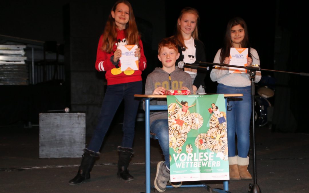 Vorlesewettbewerb 2019/2020: Mats Heidbüchel gewinnt Schulentscheid