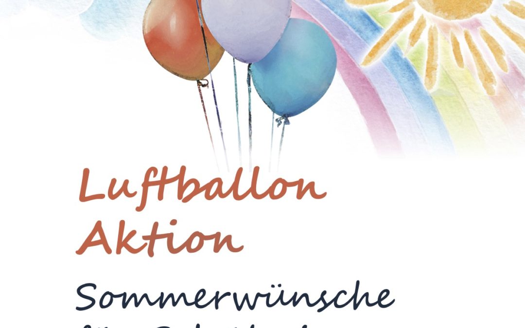Luftballonaktion: Sommerwünsche für Schülerinnen und Schüler