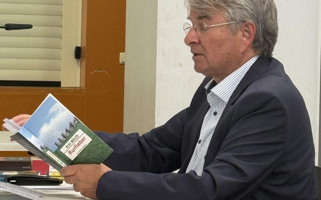 „Rurfieber“ – „Lesung und Gespräch“ mit Olaf Müller