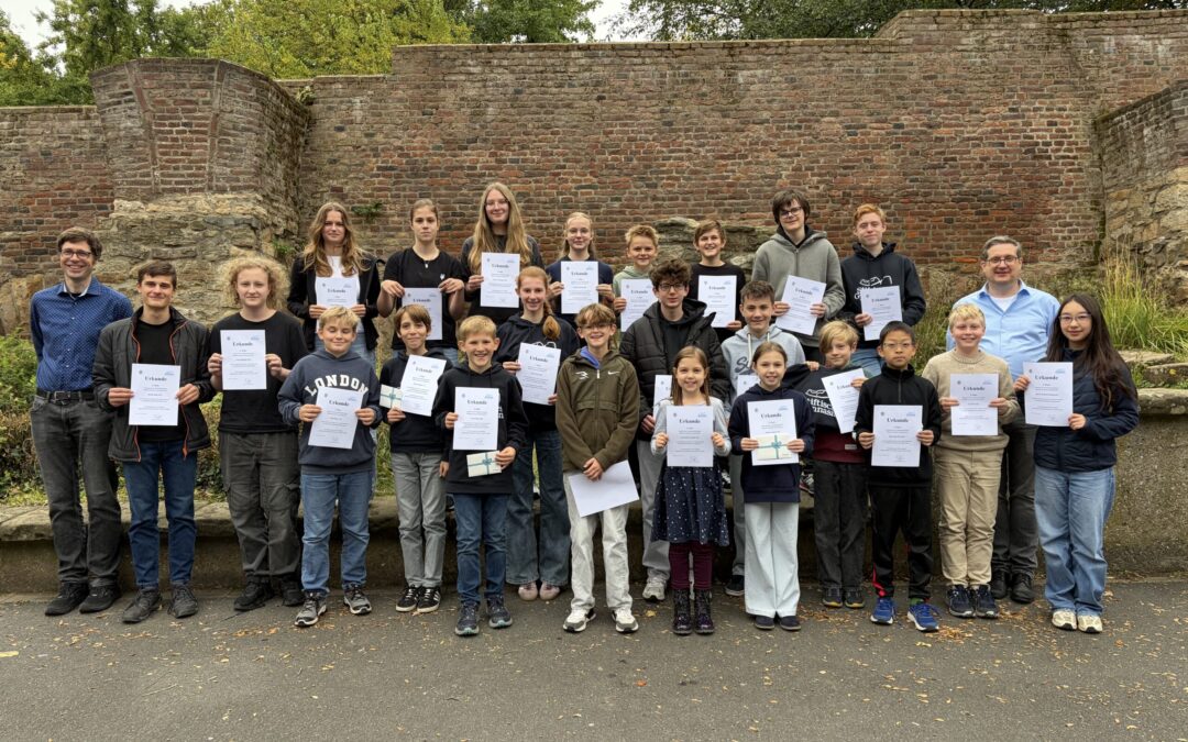 65. Mathematik-Olympiade – Ergebnisse der Schulrunde 2025