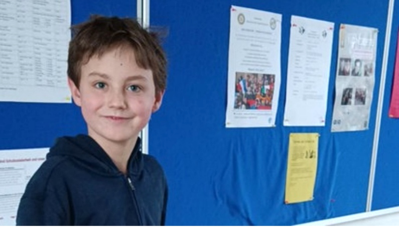 Ein großes Herz für den guten Zweck: Leo Streußer sammelt 2400 € fürs Weihnachtwunder