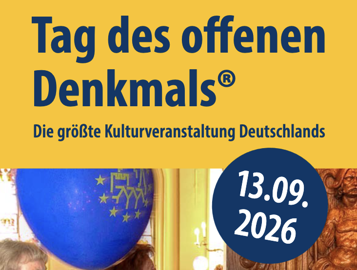 Ankündigung: „NetzWERKE: Denkmale & Infrastruktur“ – Angebote der Stadtmauer-AG am Tag des offenen Denkmals am 13. September 2026