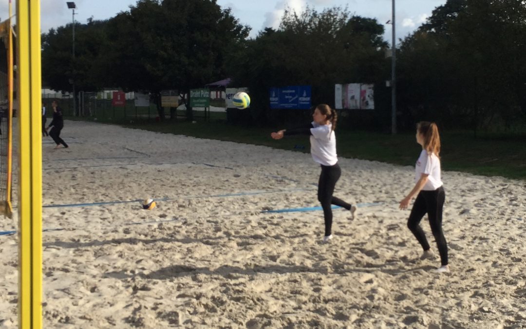 Beachvolleyball-Team gewinnt Kreismeisterschaft